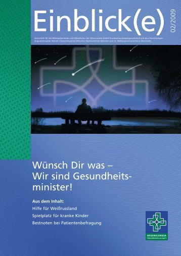 Wünsch Dir was – Wir sind Gesundheits- minister! - Misericordia ...