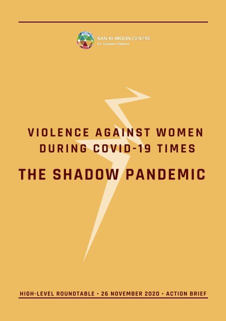 Shadow Pandemic Action Brief