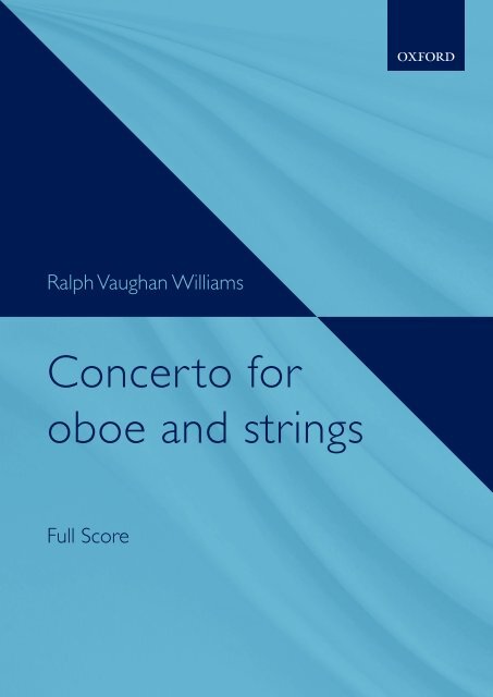 R. Vaughan Williams - Concerto for oboe and strings
