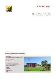 Kindergarten Velm-Himberg - Raumpunkt Ziviltechniker GmbH