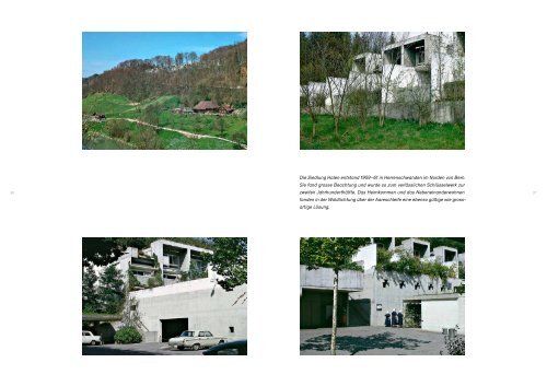 Die Schweiz im 20. Jh. - René Furer Architektur Hefte
