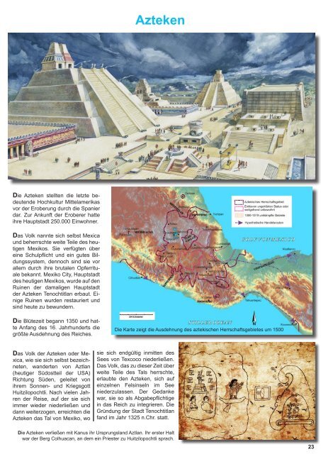 Azteken, Maya und Inka