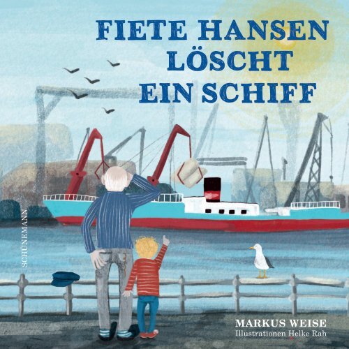 Fiete Hansen löscht ein Schiff