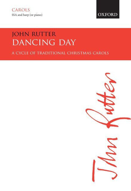 John Rutter Dancing Day 