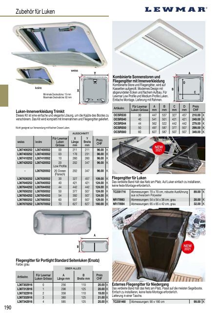 Katalog Bucher + Walt 2021