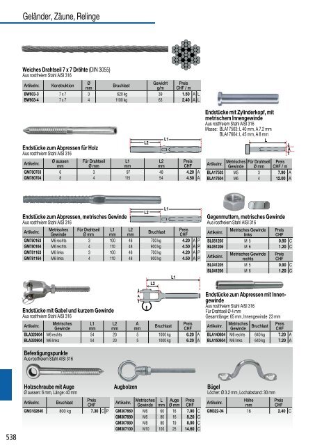 Katalog Bucher + Walt 2021