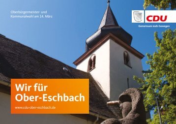 Ober-Eschbach Kommunalwahl 2021