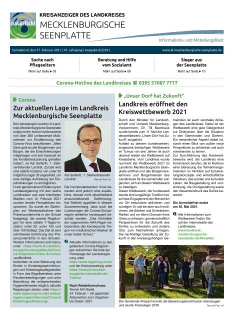 Kreisanzeiger - MSE Februar