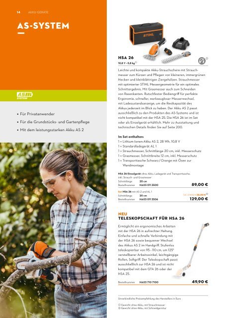 STIHL Katalog 2021