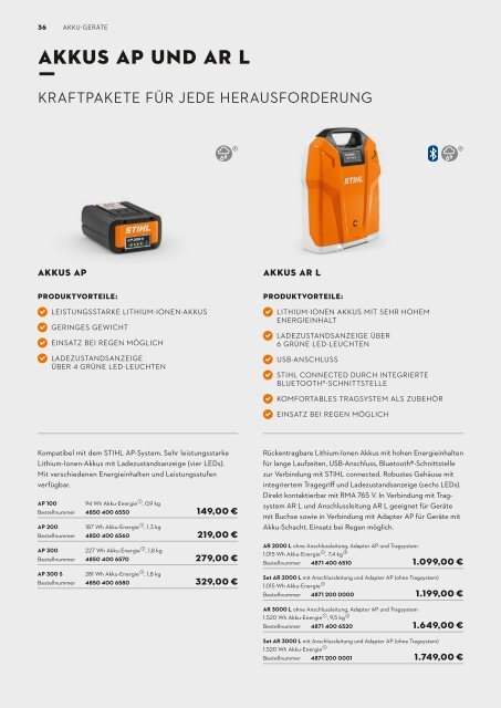 STIHL Katalog 2021