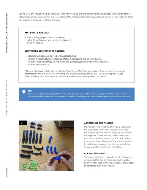 MakerBot Educators Guidebook 3rd Edition