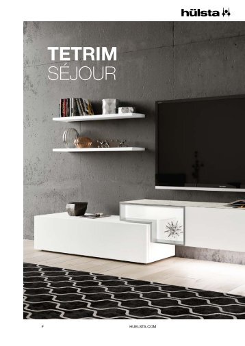 hülsta Broschüre Tetrim Wohnen F
