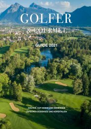 GOLFER & GOURMET 2021