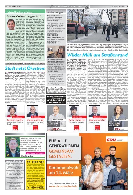 Schwalbacher Zeitung