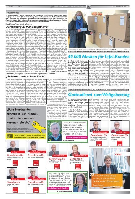 Schwalbacher Zeitung