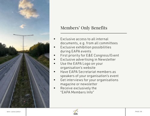 Why Join EAPA?