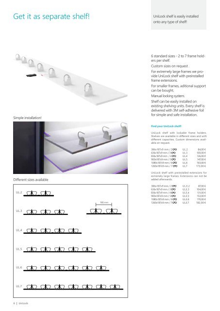 Shelves Presenta Nova 2021