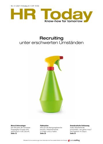 HR Today Nr. 3 2021 - Recruiting