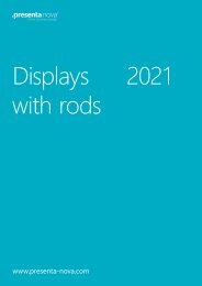 Optical displays with rods Presenta Nova 2021