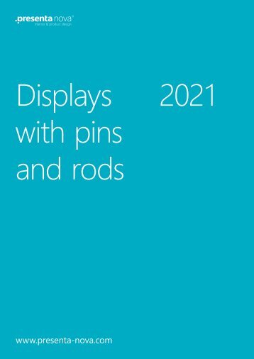Horizontal pin and rod systems Presenta Nova 2021