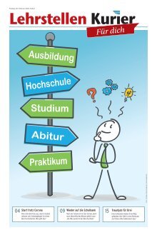 Lehrstellenkurier Februar 2021