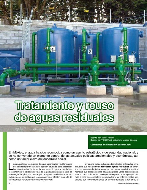 Edición 1. Abril 2017. Revista Verde & Segura Manufactura