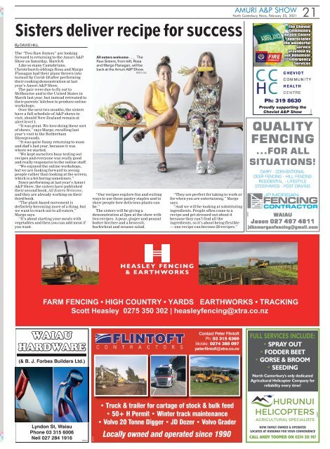 North Canterbury News: February 26, 2021