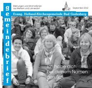 beim Gemeindefest Konzert, Cocktails, Flohmarkt und mehr