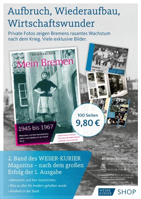 STADTMAGAZIN Bremen März 2021