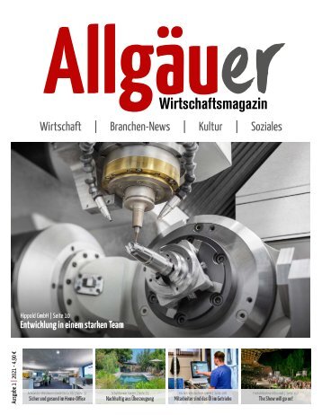 Allgäuer Wirtschaftsmagazin_Ausgabe 1_2021