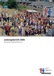 Programm - Deutsches Kinderhilfswerk