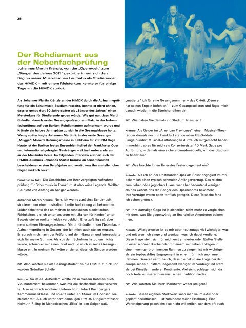 statement - HfMDK Frankfurt