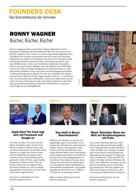 founders Magazin Ausgabe 22