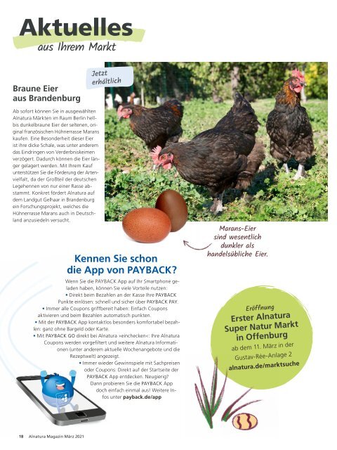 Alnatura Magazin März 2021