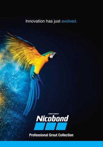 Nicobond Professional Grout Collection