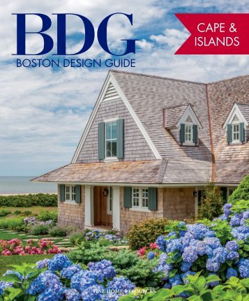 BDG Cape & Islands Design Guide 2018