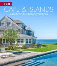 BDG Cape & Islands Design Guide 2017