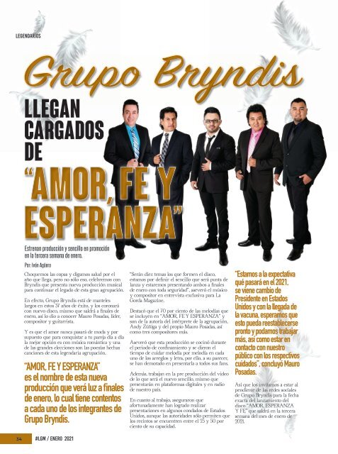 La Gorda Magazine de Enero 2021