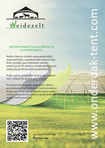 Weidezelt Katalog_8 Seiten_CZ