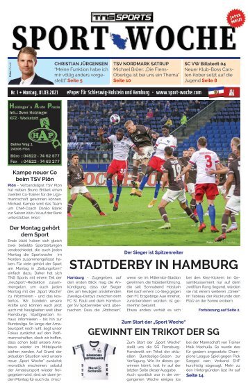 Sport Woche | Nr. 1 | 01.03.2021