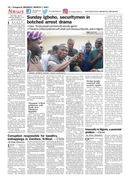 pix Latest News In Nigeria Today 2021 Vanguard yumpu