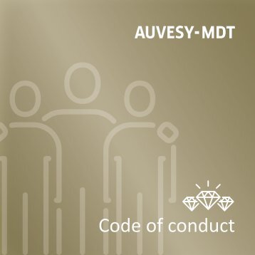 AUVESY-MDT Code of conduct