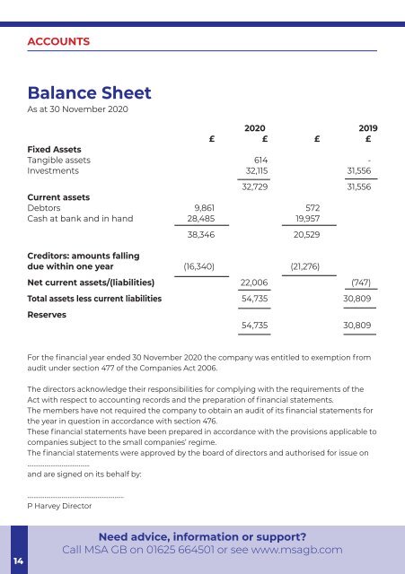 MSA Annual Report 2021