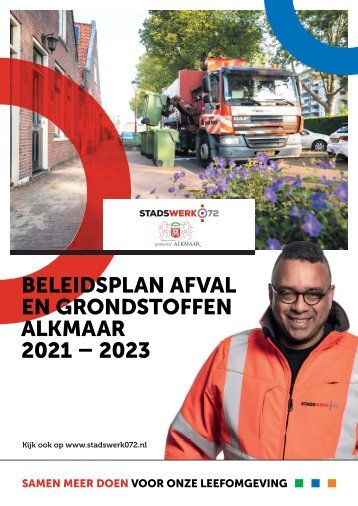 Beleidsplan en afval en grondstoffen 2021-2023 - Stadswerk072