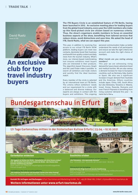 ITB Berlin News 2021 - Preview Edition 