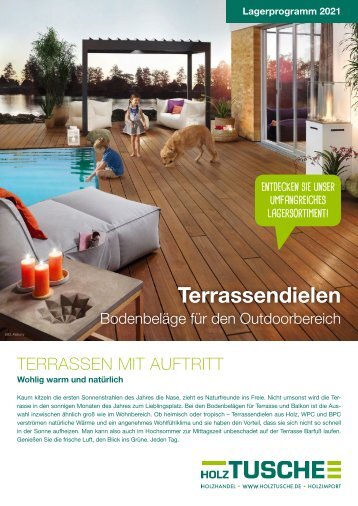 Terrassendielen Bodenbeläge für den Outdoorbereich