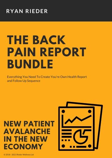 The Back Pain Report Bundle