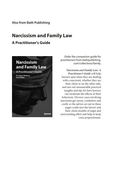 Divorcing a narcissist: read the contents plus chapter 1