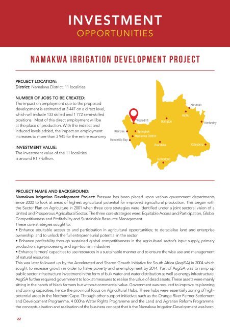 Northern Cape Investment Prospectus 2021