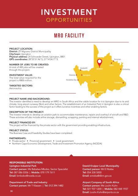 Northern Cape Investment Prospectus 2021